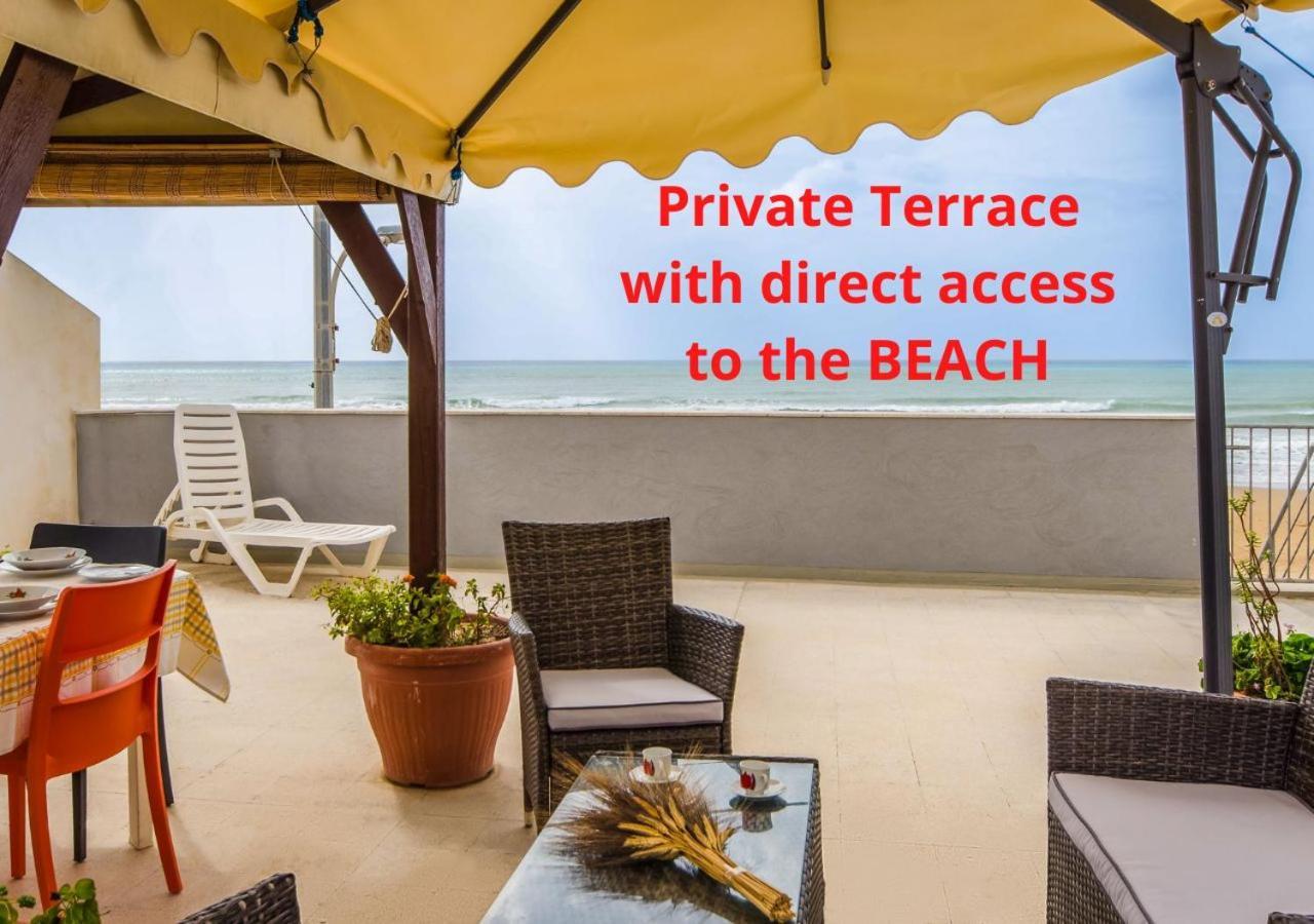 Arisa -Terrazza Privata 60 Mq Sulla Spiaggia Donnalucata  Exterior photo